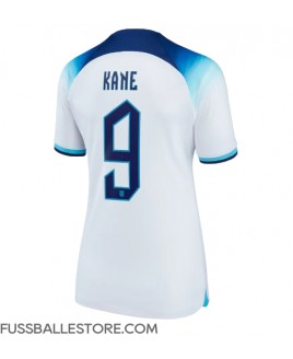 Günstige England Harry Kane #9 Heimtrikot Damen WM 2022 Kurzarm